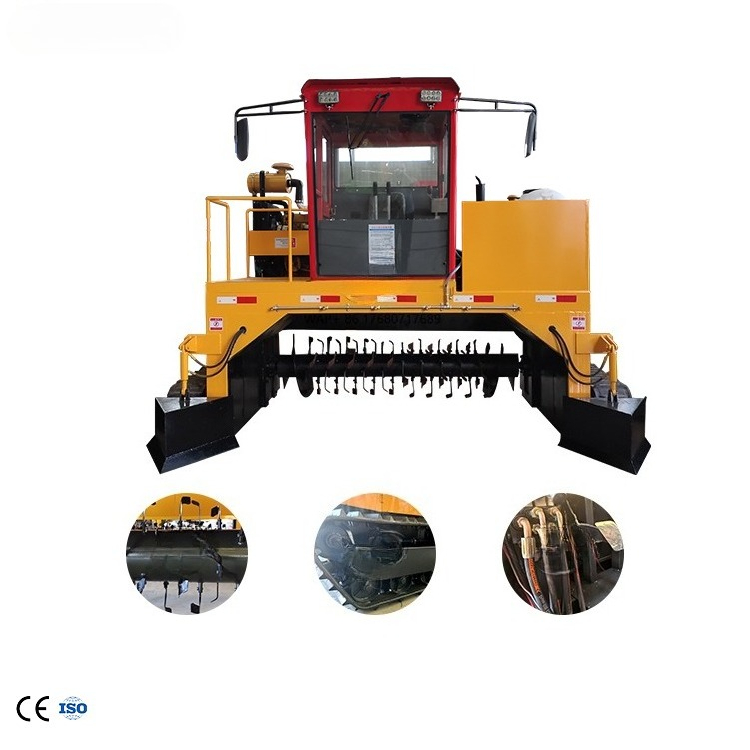 Compost Turner Machine - Machine automatique de fabrication de fumiers