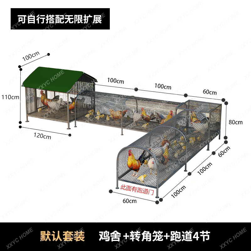 Rabbit Cage Wire - TTNew lapin piste Cage sol poulet