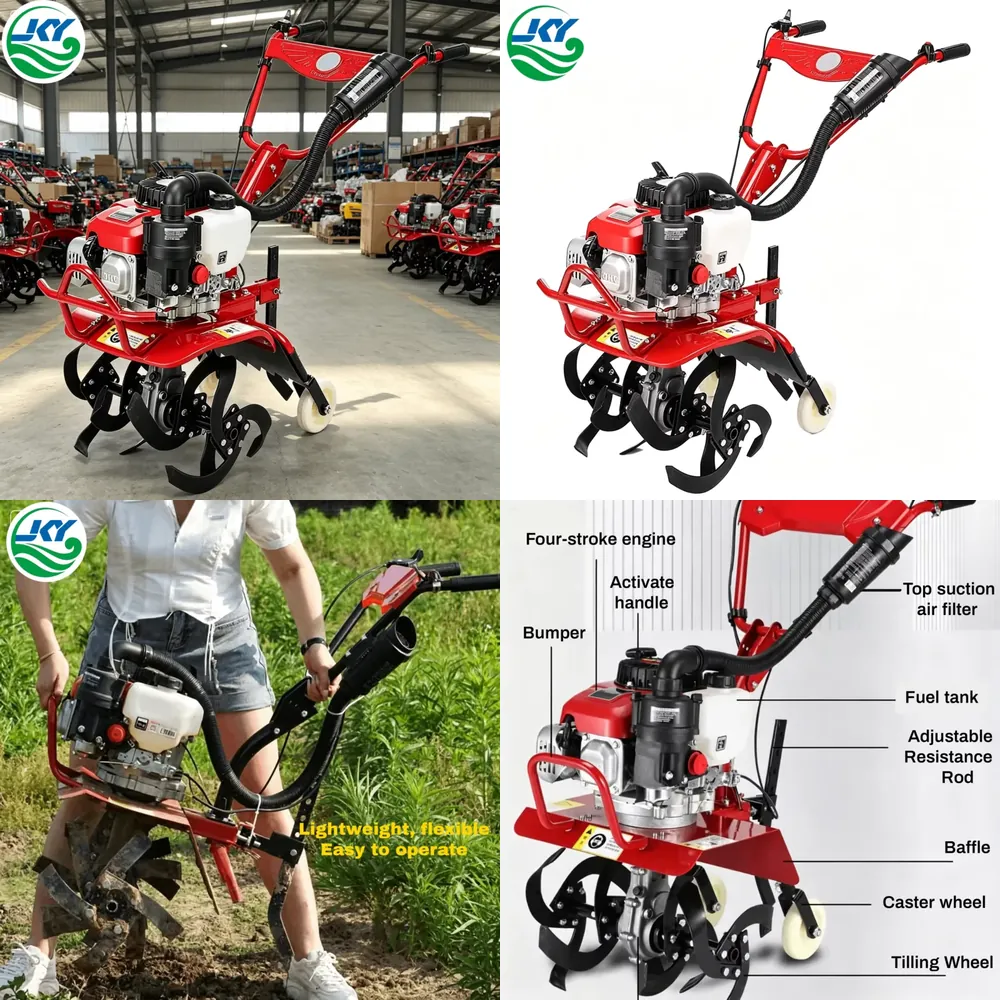 Farming Agriculture Machine - Motoculteur Rotatif Agricole JKY pour Mini-Verger