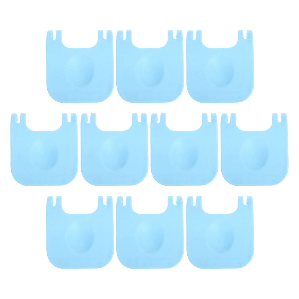 Rabbit Cage Wire - 10 pièces de clips en plastique