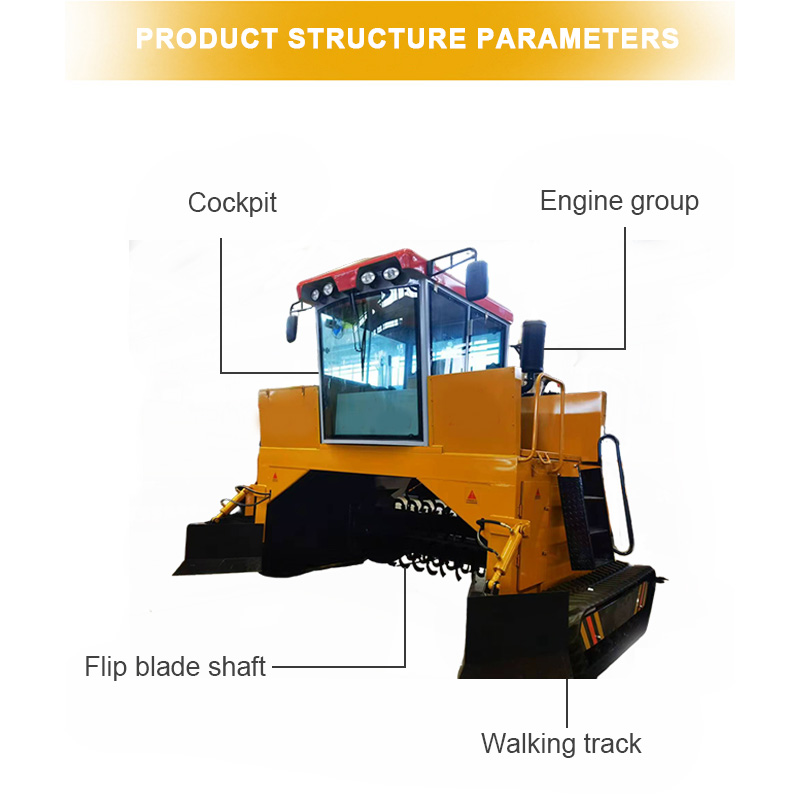 Machine Mobile de retournement - Compost Turner Machine avis et prix