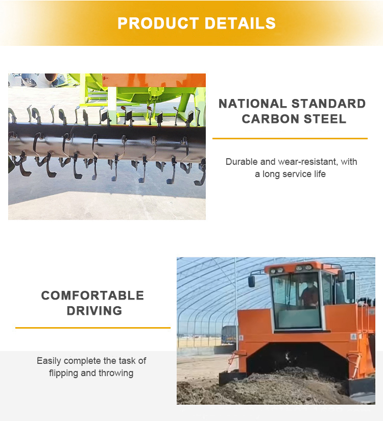 Machine Mobile de retournement - Compost Turner Machine avis et prix